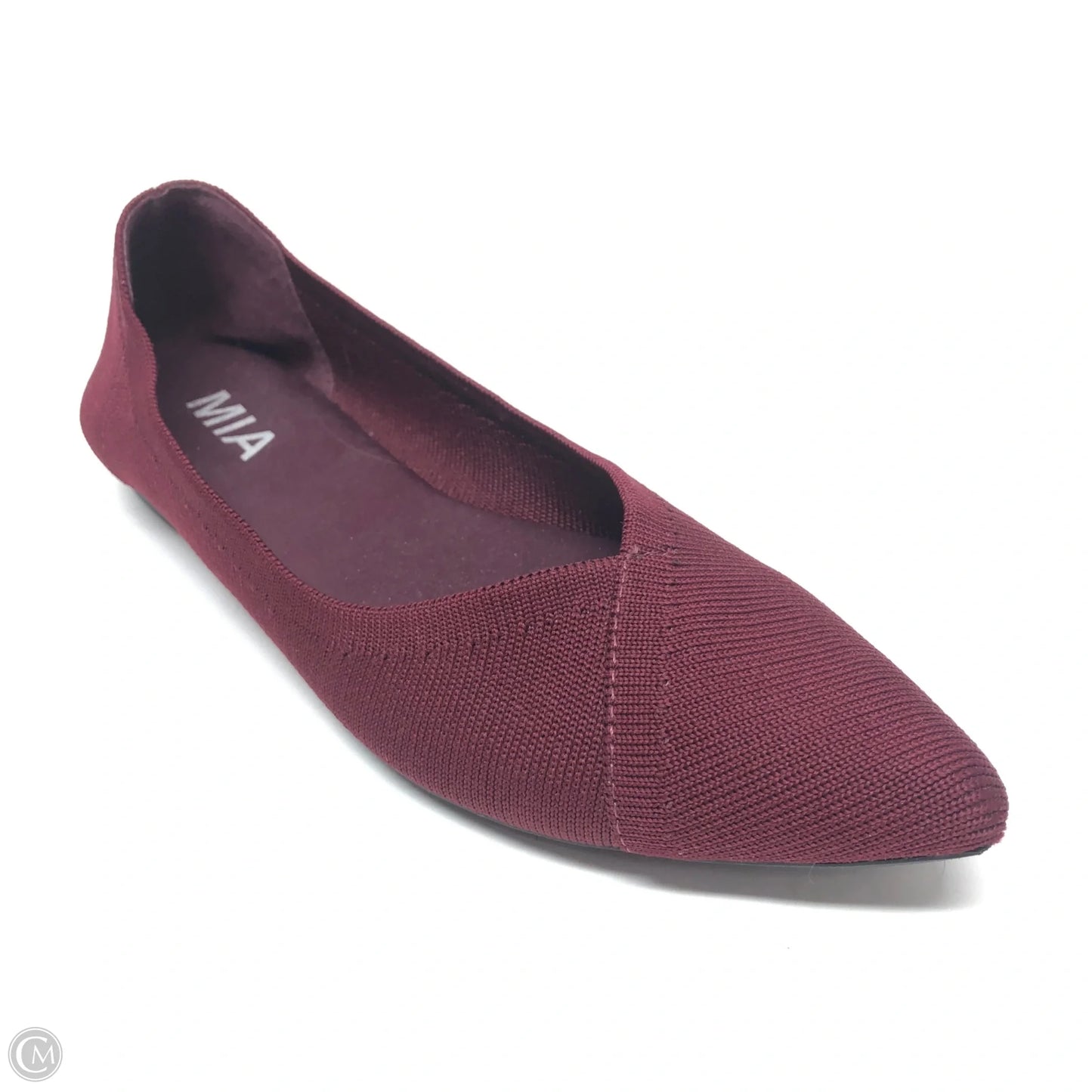 Shoes Flats By Mia In Maroon, Size: 7