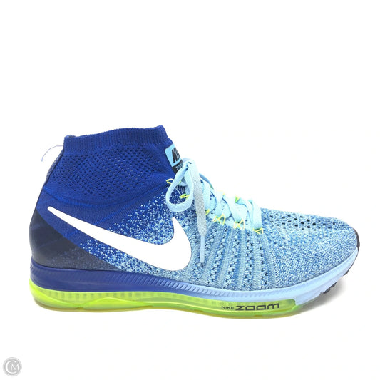 Shoes Athletic By Nike In Blue, Size: 9.5