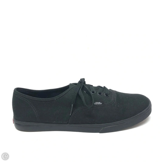 Shoes Sneakers By Vans In Black, Size: 10