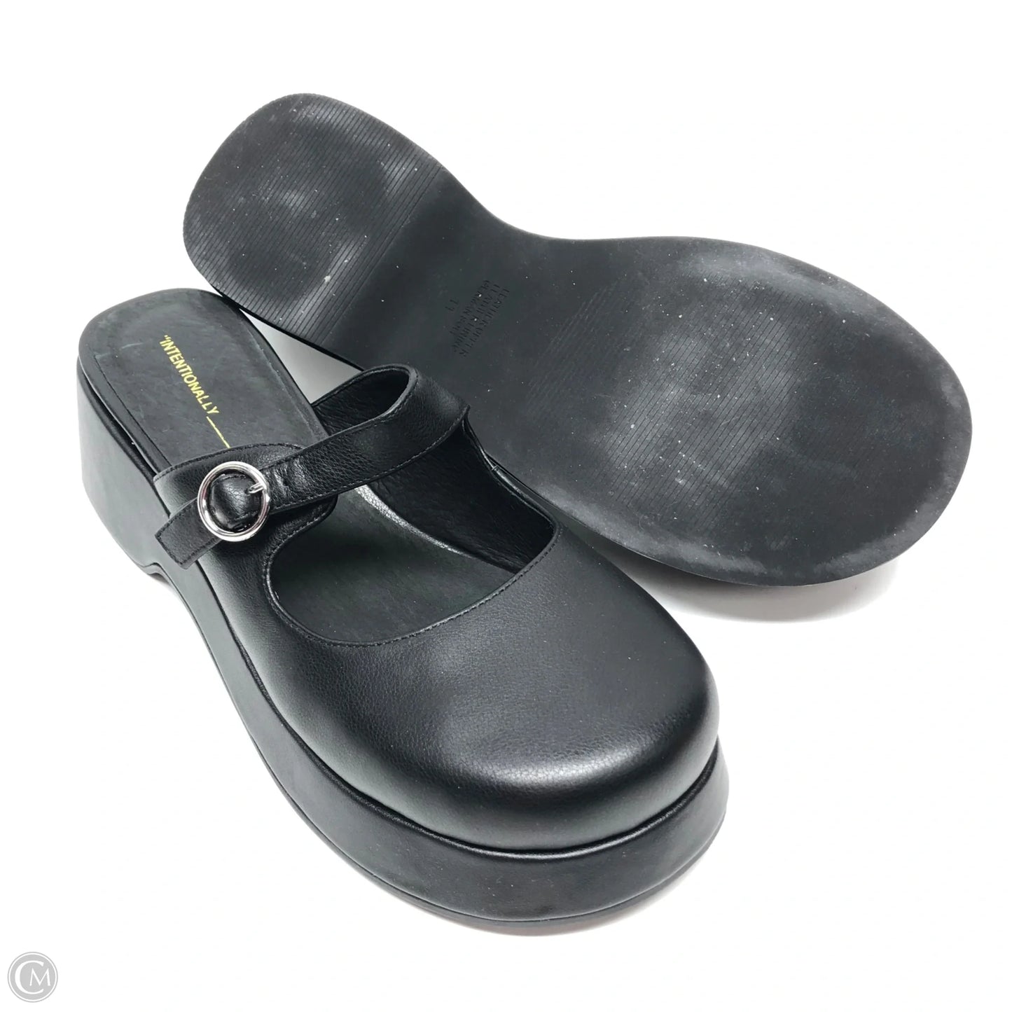 Shoes Heels Platform By Cmb In Black, Size: 11