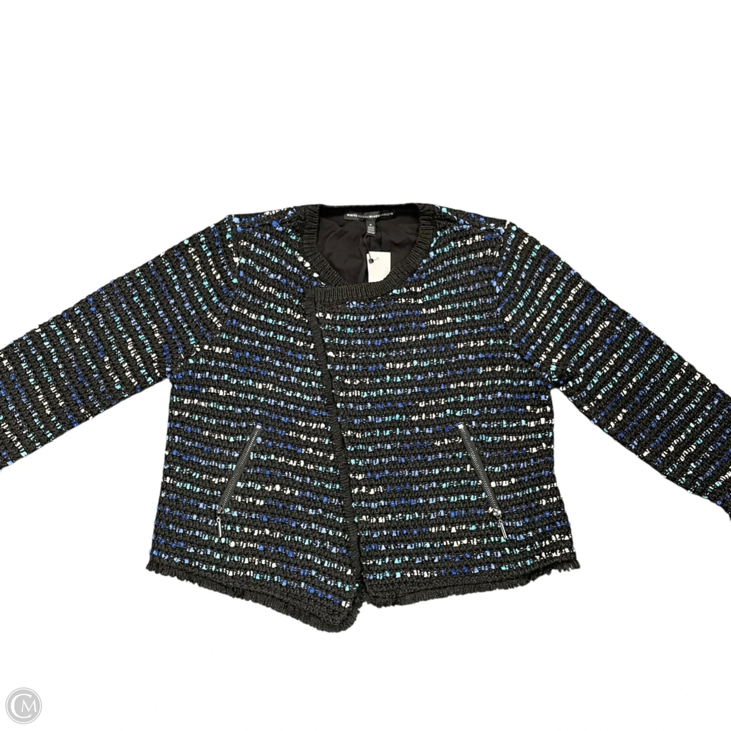 Blazer By White House Black Market In Black & Blue, Size: S