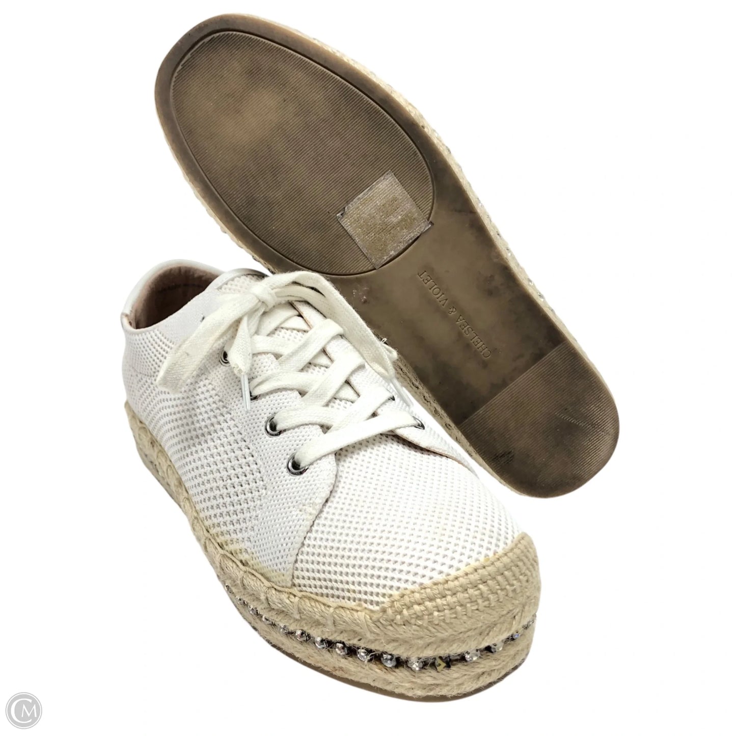 Shoes Sneakers Platform By Chelsea And Violet In Taupe, Size: 9.5