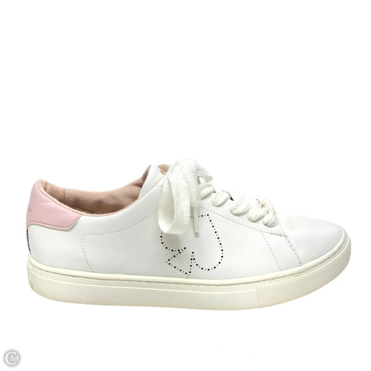 Shoes Designer By Kate Spade In Pink & White, Size: 9