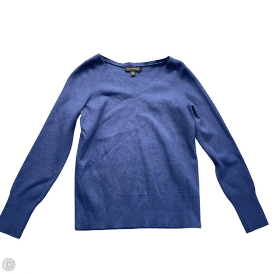 Top Long Sleeve By Banana Republic In Blue, Size: Xs