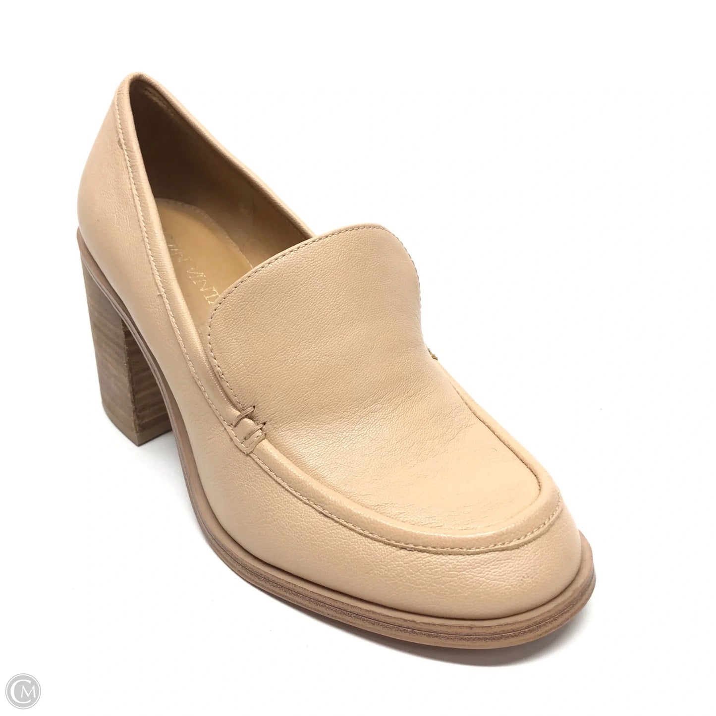 Shoes Heels Block By Crown Vintage In Tan, Size: 8.5