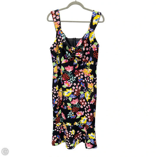 Dress Casual Short By Rachel Roy In Floral Print, Size: 16
