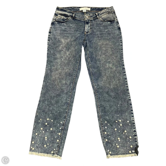 Jeans Skinny By Cato In Blue Denim, Size: 6