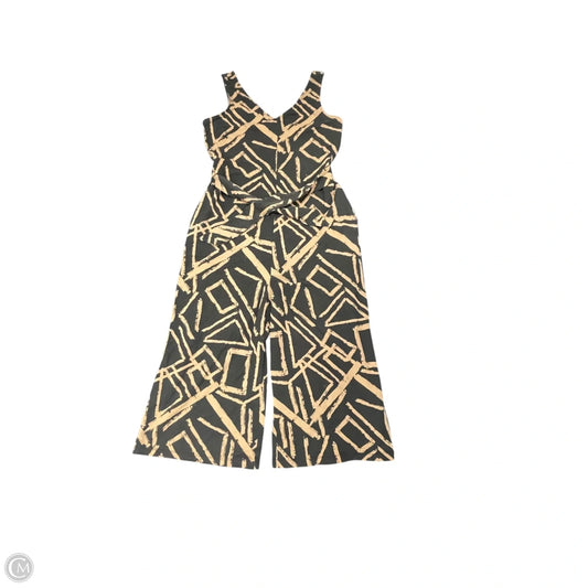Jumpsuit By Cmc In Black & Tan, Size: S