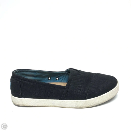 Shoes Sneakers By Toms In Black, Size: 8