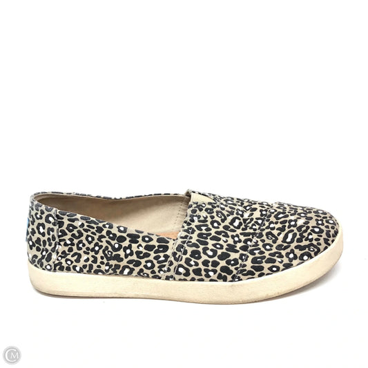 Shoes Sneakers By Toms In Animal Print, Size: 8