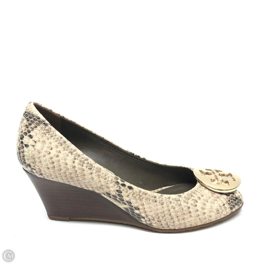 Shoes Designer By Tory Burch In Snakeskin Print, Size: 7