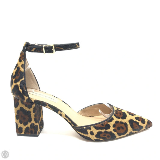 Shoes Heels Block By Antonio Melani In Animal Print, Size: 10