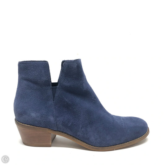 Boots Ankle Heels By Cole-haan In Blue, Size: 10