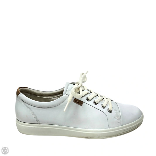 Shoes Sneakers By Ecco In White, Size: 10