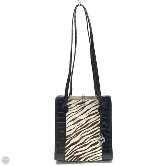 Handbag Leather By Brighton, Size: Small