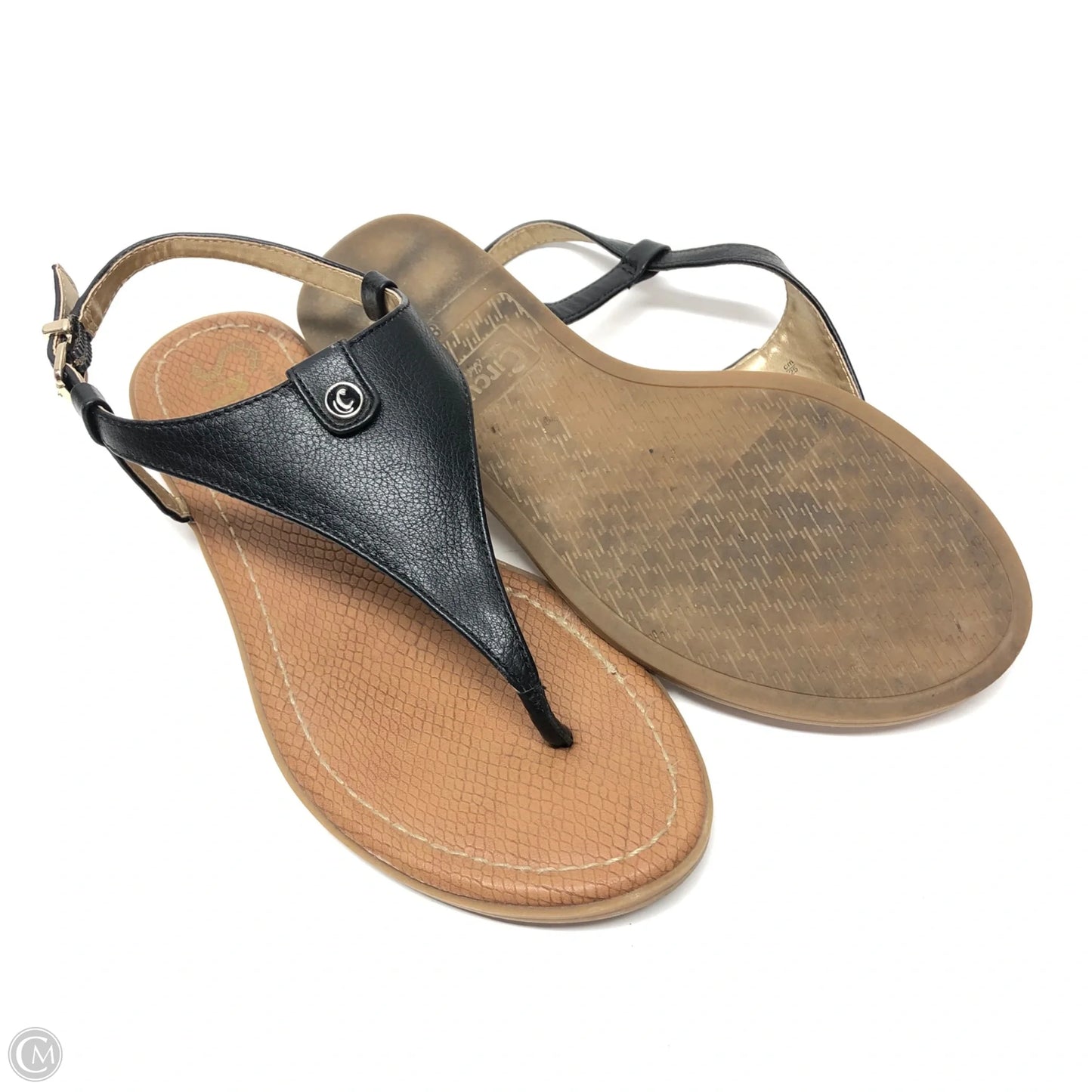 Sandals Flats By Circus By Sam Edelman In Black, Size: 8