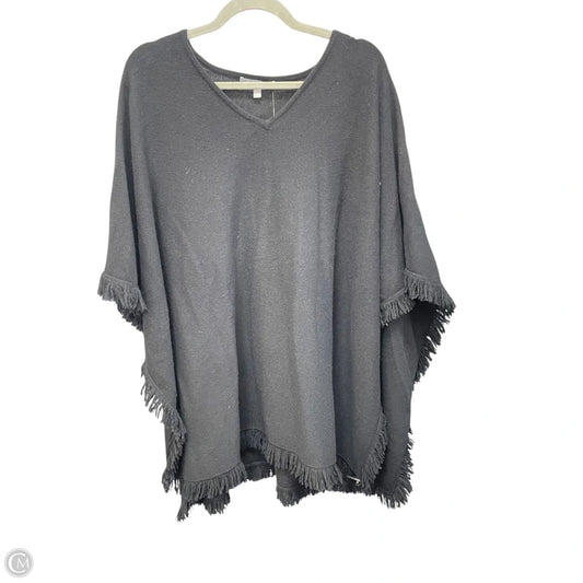 Shawl Designer By Neiman Marcus In Black, Size: M