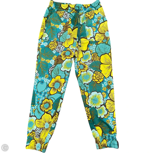 Pants Joggers By International Concepts In Blue & Green, Size: L