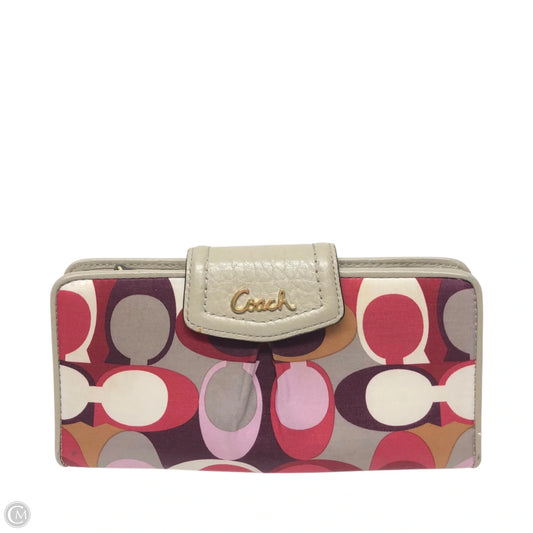 Wallet Designer By Coach, Size: Large