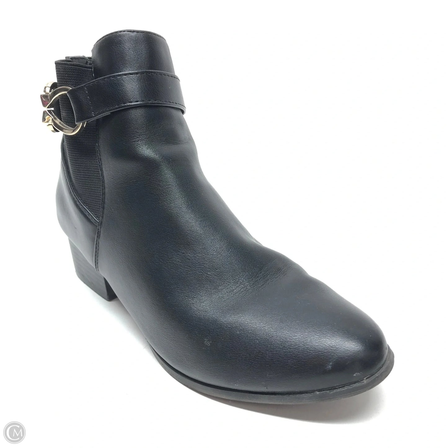 Boots Ankle Heels By Karen Scott In Black, Size: 8