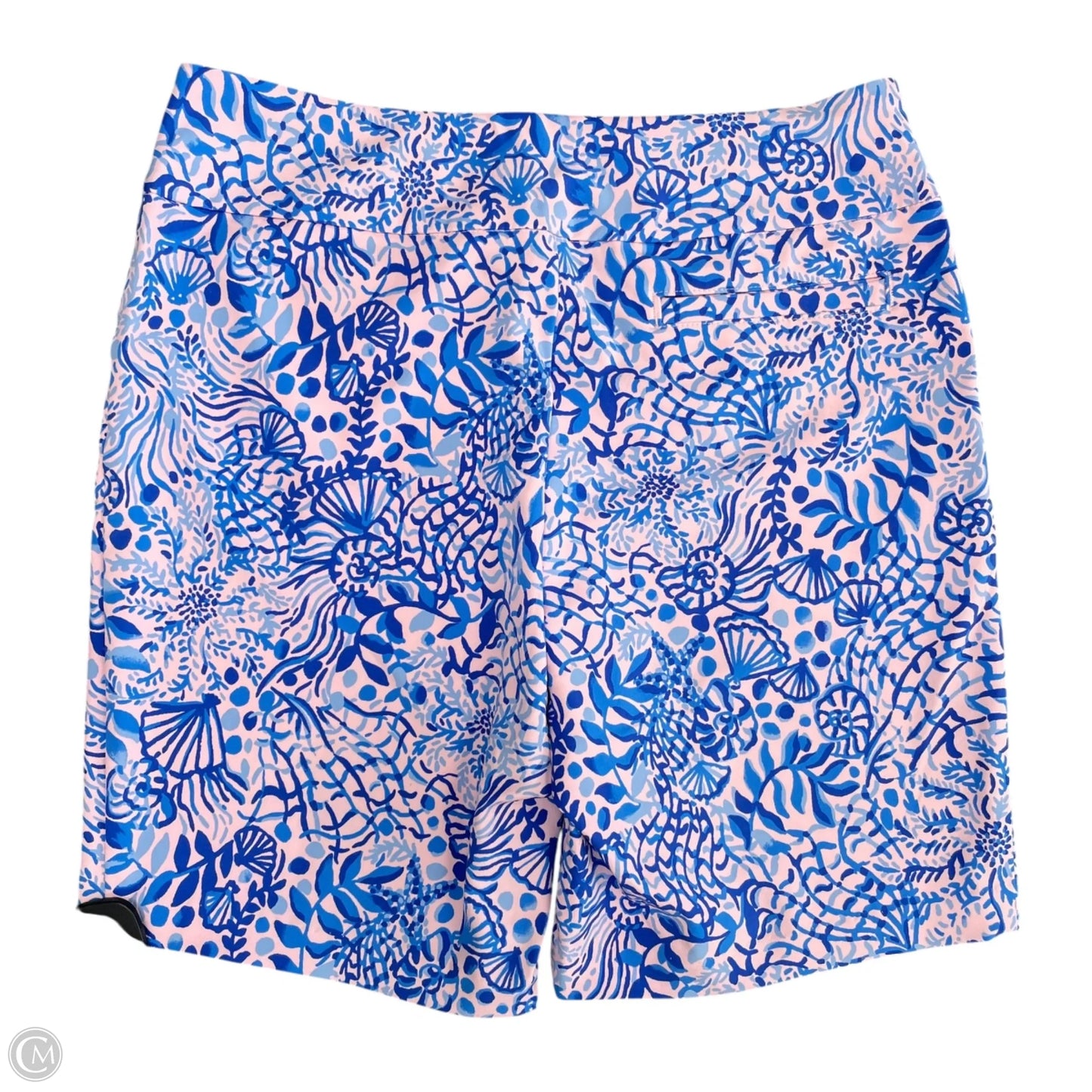 Shorts Designer By Lilly Pulitzer In Blue & Pink, Size: 12