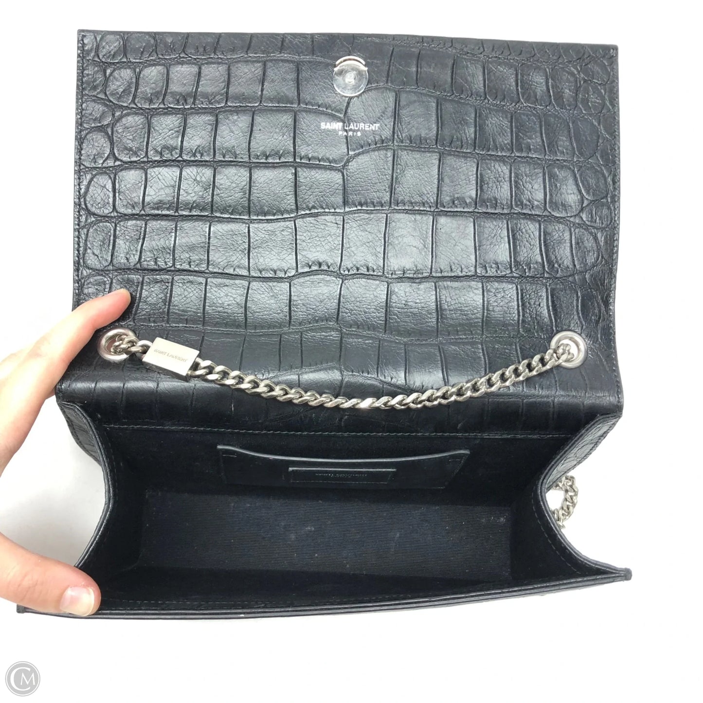 Crossbody Luxury Designer By Yves Saint Laurent, Size: Medium