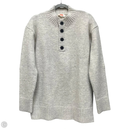 Sweater By Clothes Mentor In Grey, Size: L