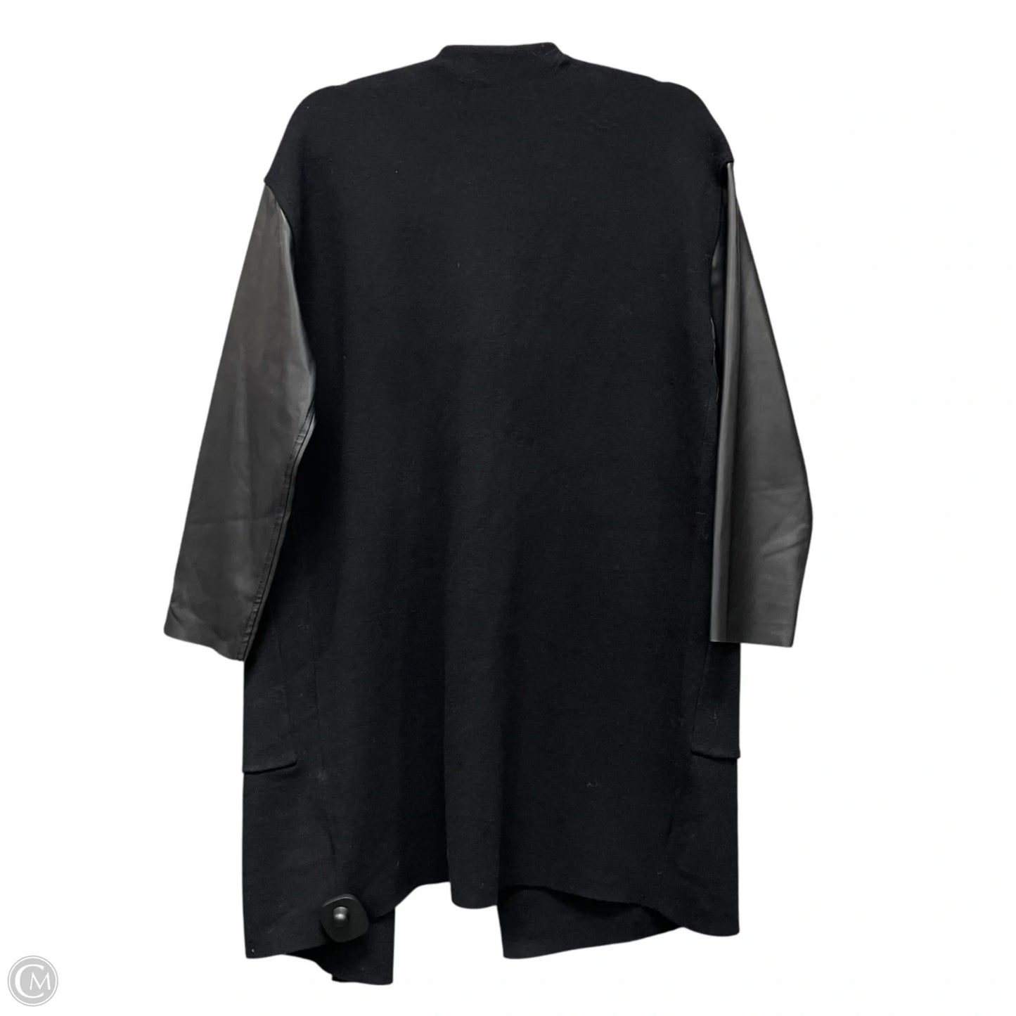 Sweater Cardigan By Zara In Black, Size: M