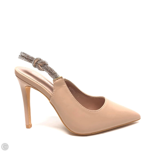 Shoes Heels Stiletto By Cmf In Tan, Size: 5.5