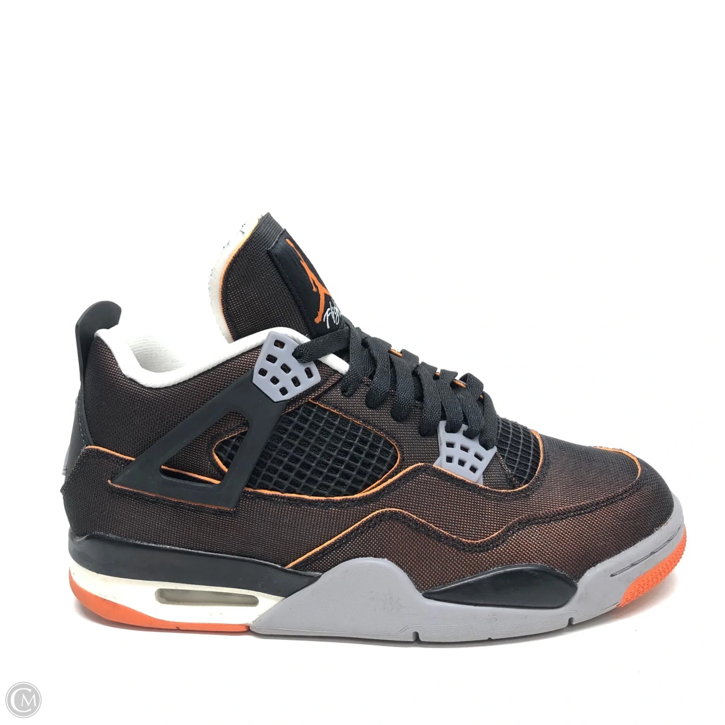 Shoes Sneakers By Nike In Black & Orange, Size: 10