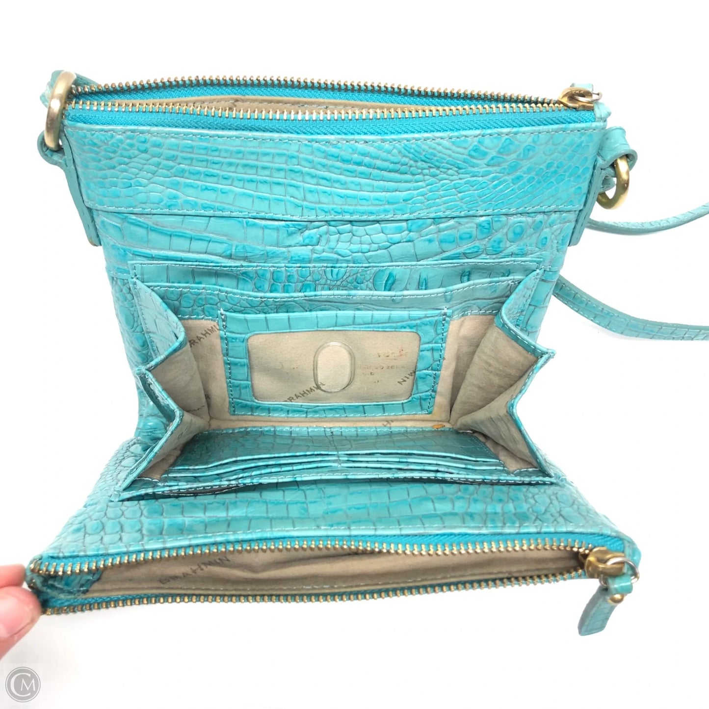 Crossbody Designer By Brahmin, Size: Small