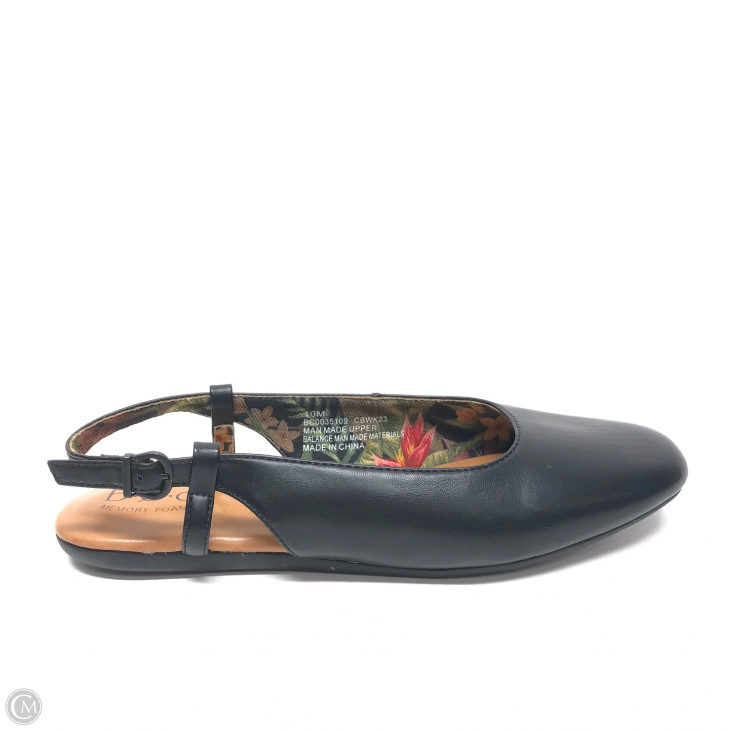 Shoes Flats By Boc In Black, Size: 10