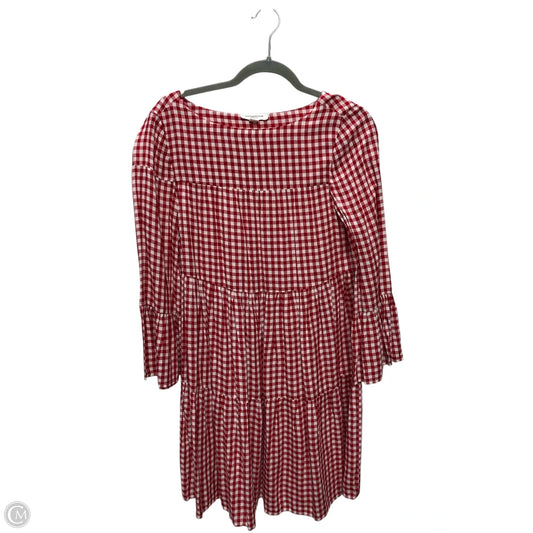 Dress Casual Short By Beachlunchlounge In Red & White, Size: S