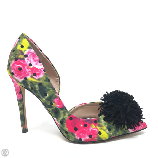 Shoes Heels Stiletto By Betsey Johnson In Multi-colored, Size: 8.5