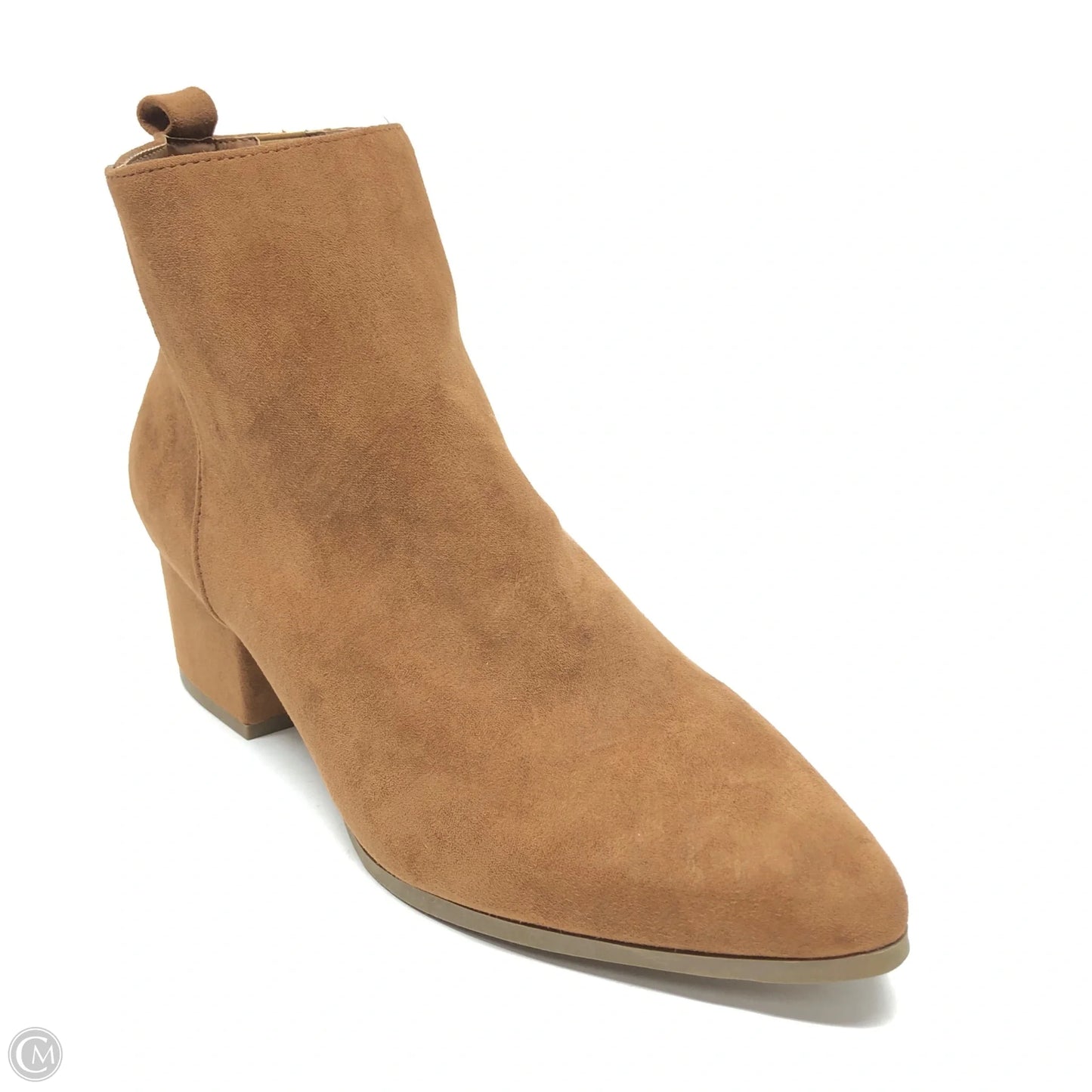 Boots Ankle Heels By A New Day In Tan, Size: 10