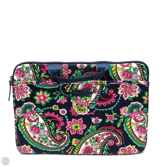 Laptop Bag By Vera Bradley, Size: Medium