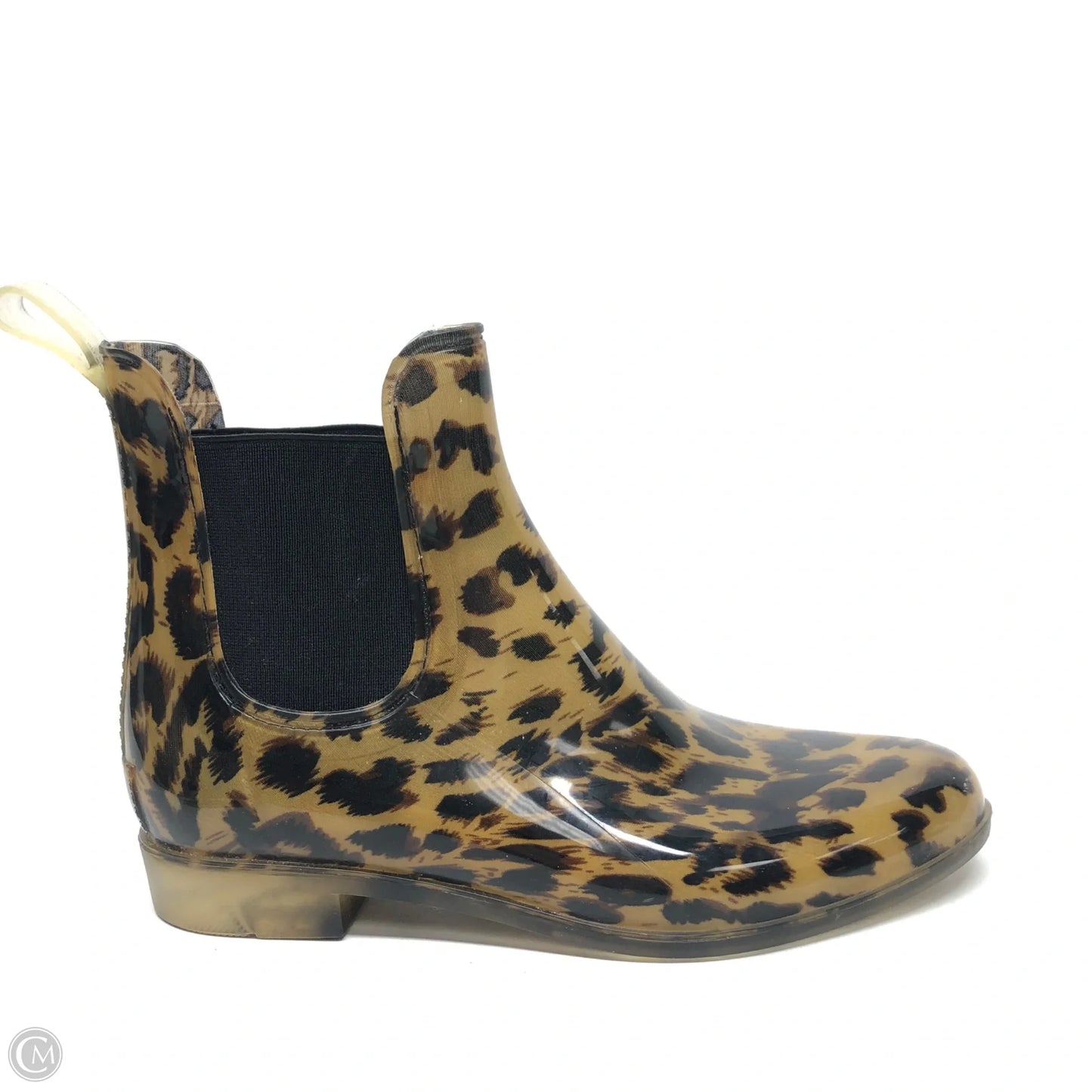 Boots Rain By J. Crew In Animal Print, Size: 8