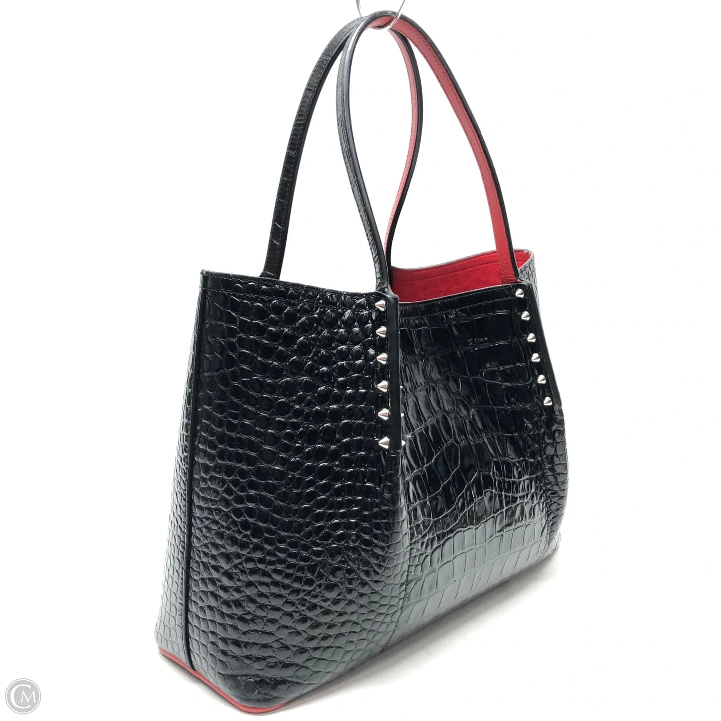 Tote Luxury Designer By Christian Louboutin, Size: Small