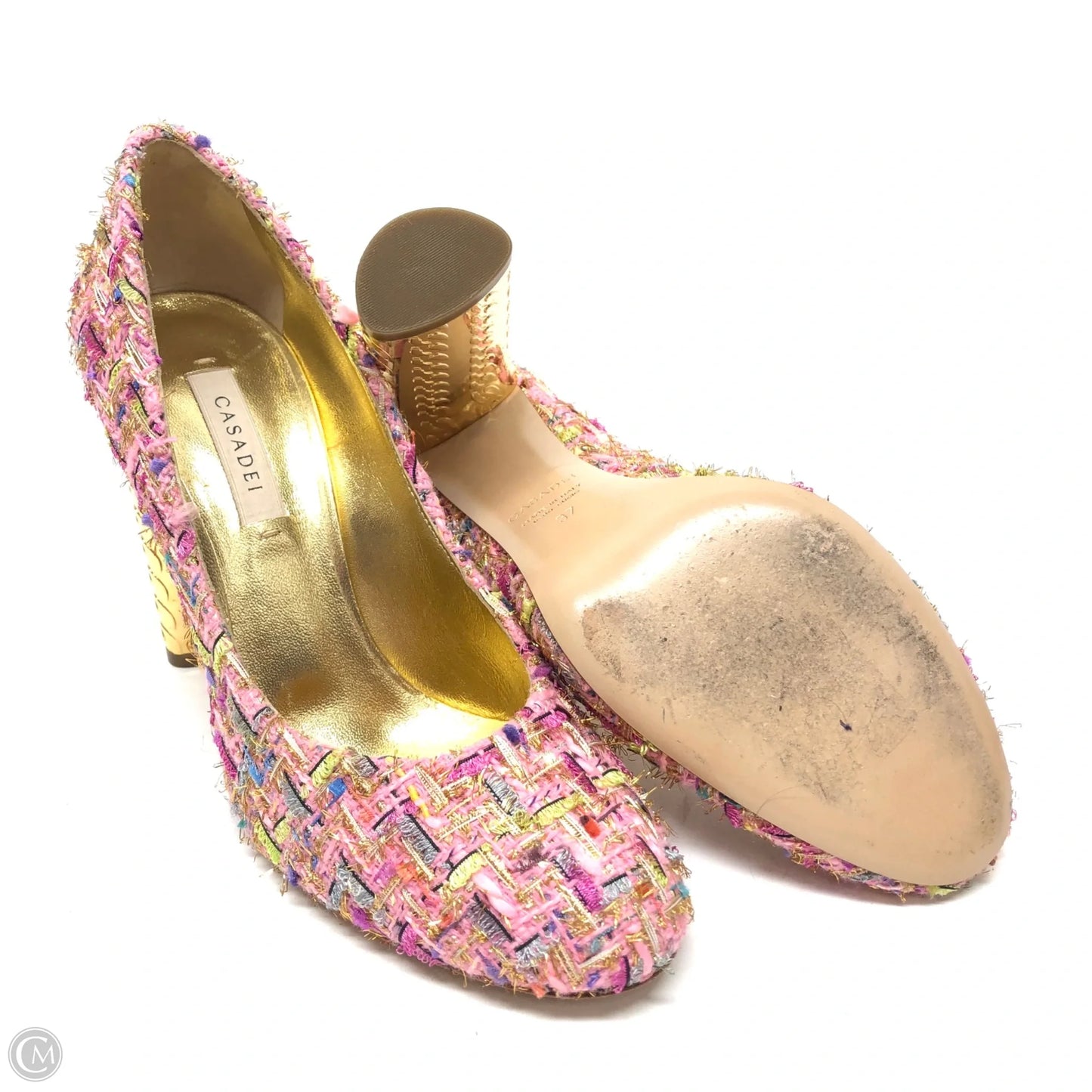 Shoes Heels Block By Casadei In Multi-colored, Size: 6.5