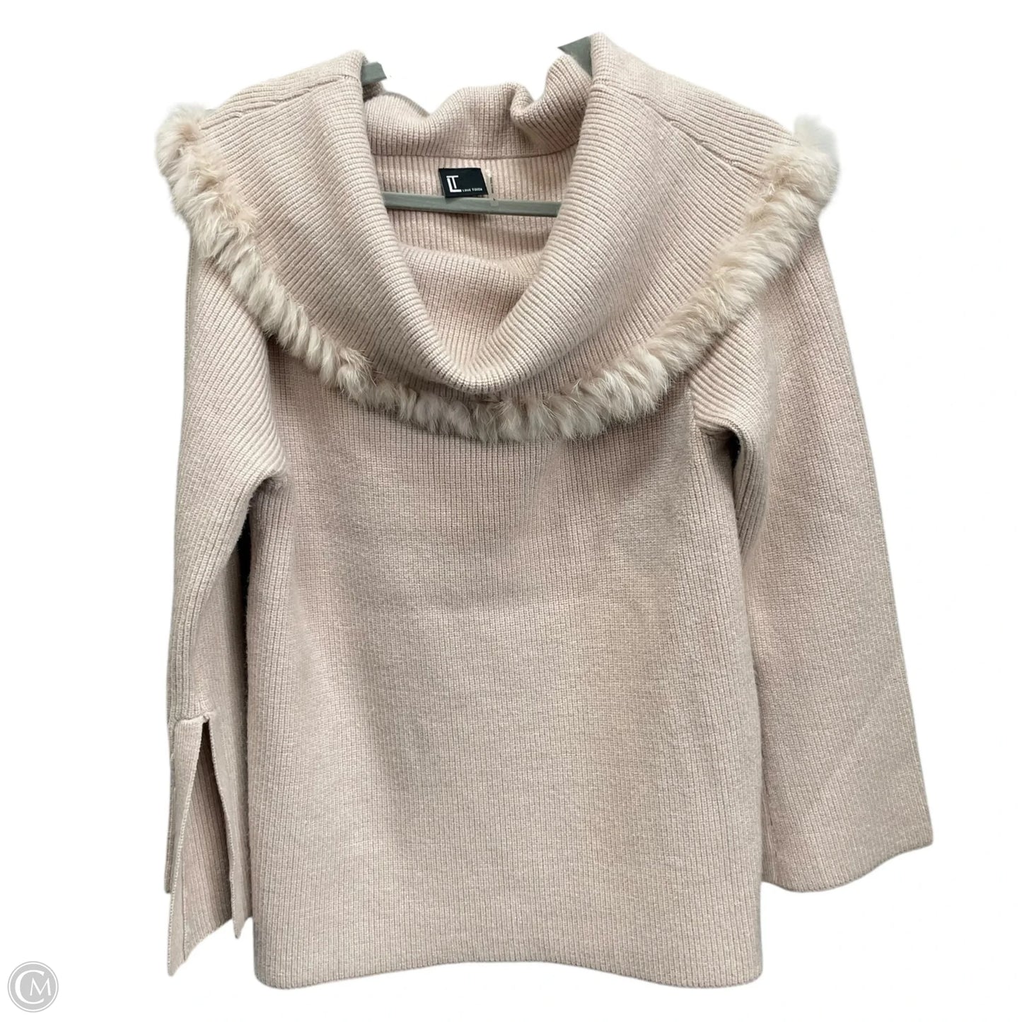 Sweater By Clothes Mentor In Beige, Size: L