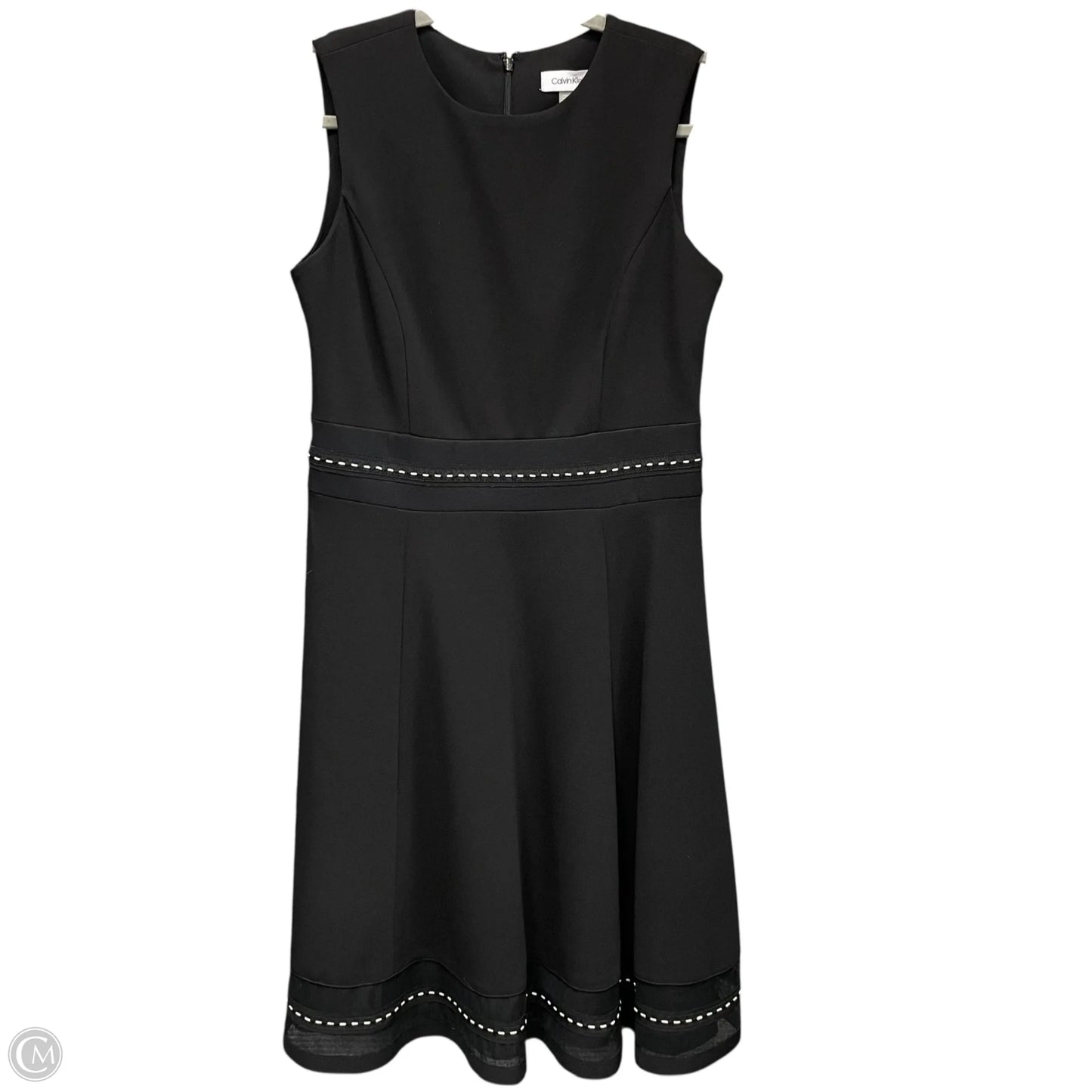 Dress Casual Short By Calvin Klein In Black, Size: 4