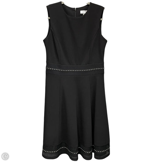 Dress Casual Short By Calvin Klein In Black, Size: 4