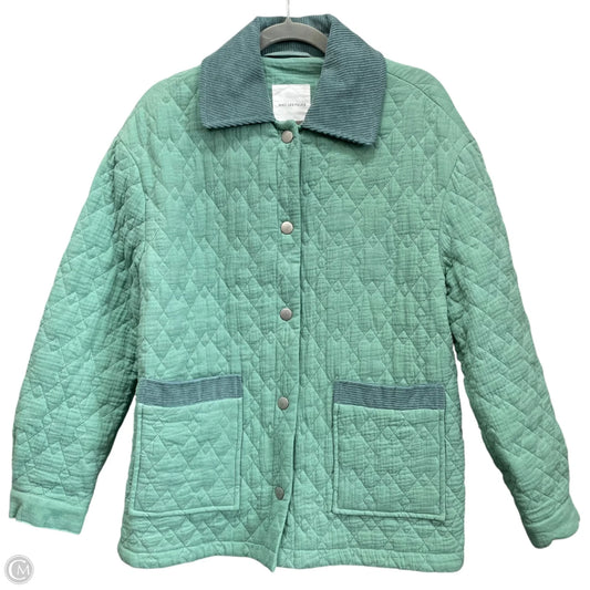 Jacket Puffer & Quilted By Avec Les Filles In Green, Size: S