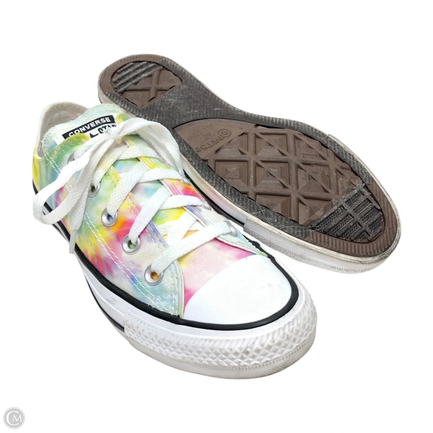 Shoes Sneakers By Converse In Tie Dye Print, Size: 6