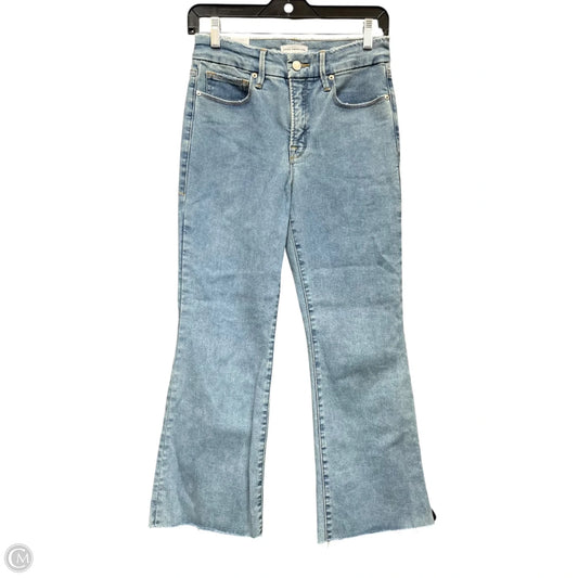 Jeans Boot Cut By Good American In Blue Denim, Size: 2