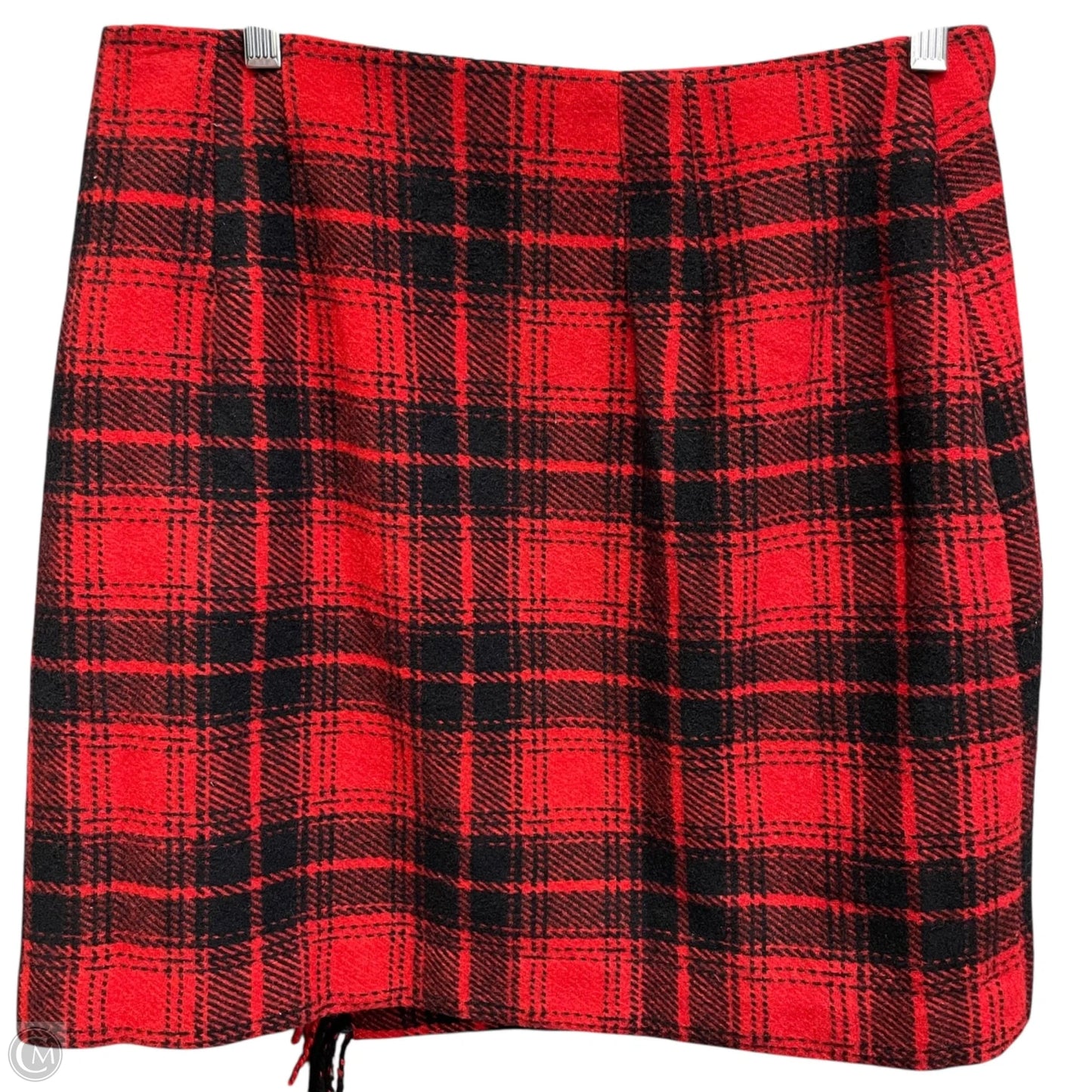 Skirt Mini & Short By Loft In Black & Red, Size: 6