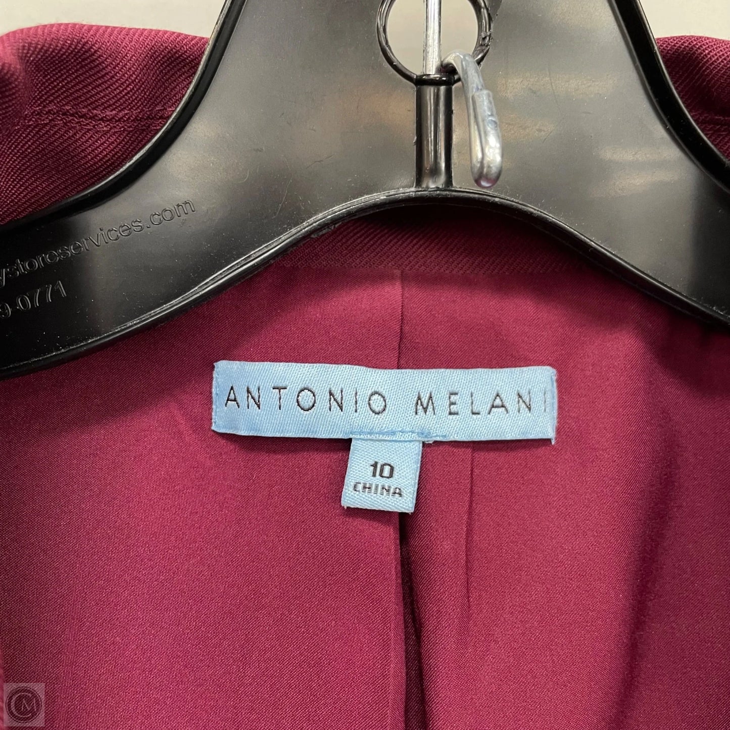 Pants Suit 2pc By Antonio Melani In Maroon, Size: 10