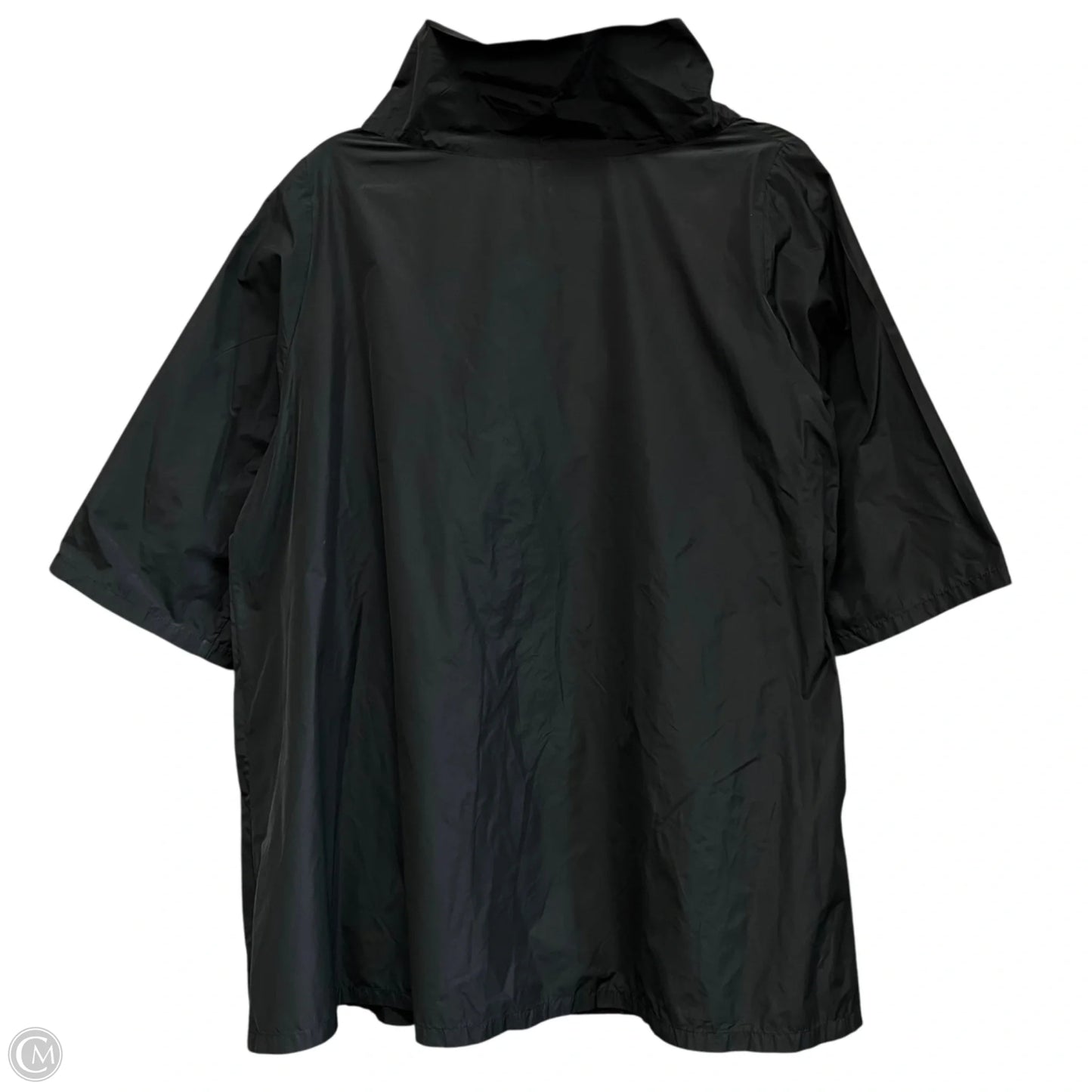 Tunic Short Sleeve By Cma In Black, Size: 8