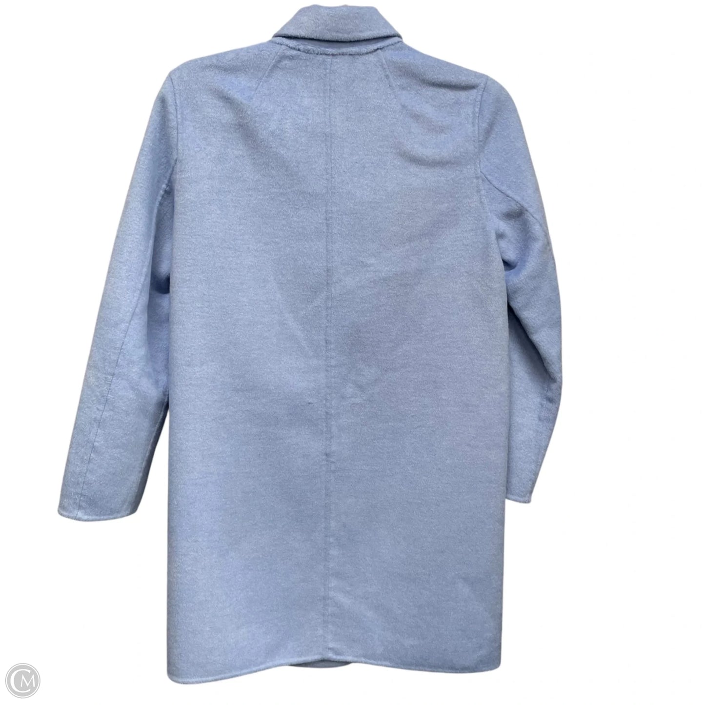 Coat Peacoat By Banana Republic In Blue, Size: Xxs