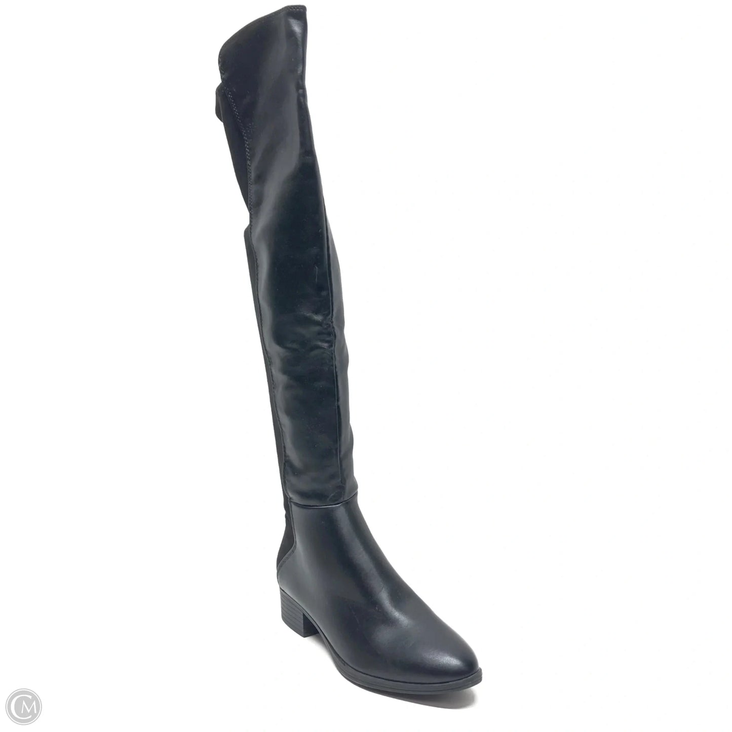 Boots Knee Heels By Fergalicious In Black, Size: 7